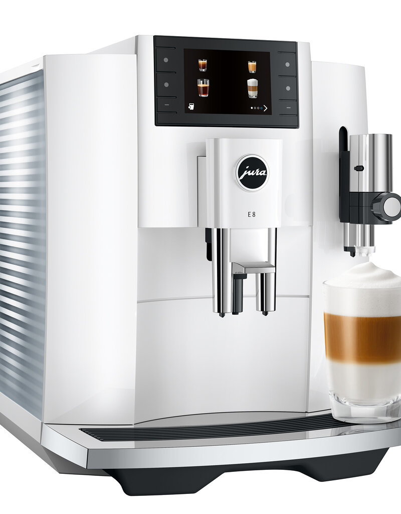 jura E8 Piano White (EC)