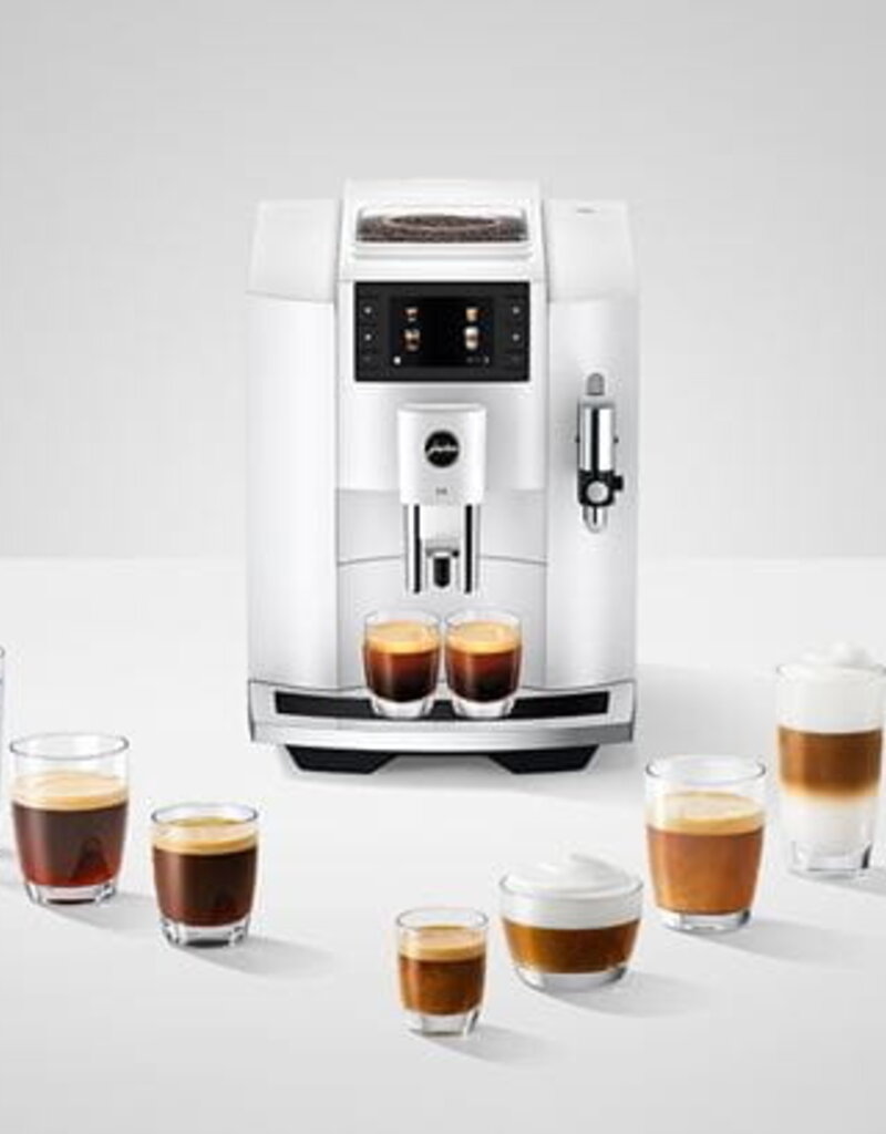 jura E8 Piano White (EC)