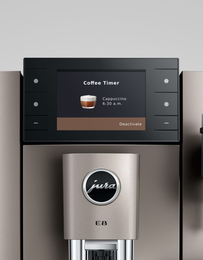 jura E8 Midnight Silver (ED)