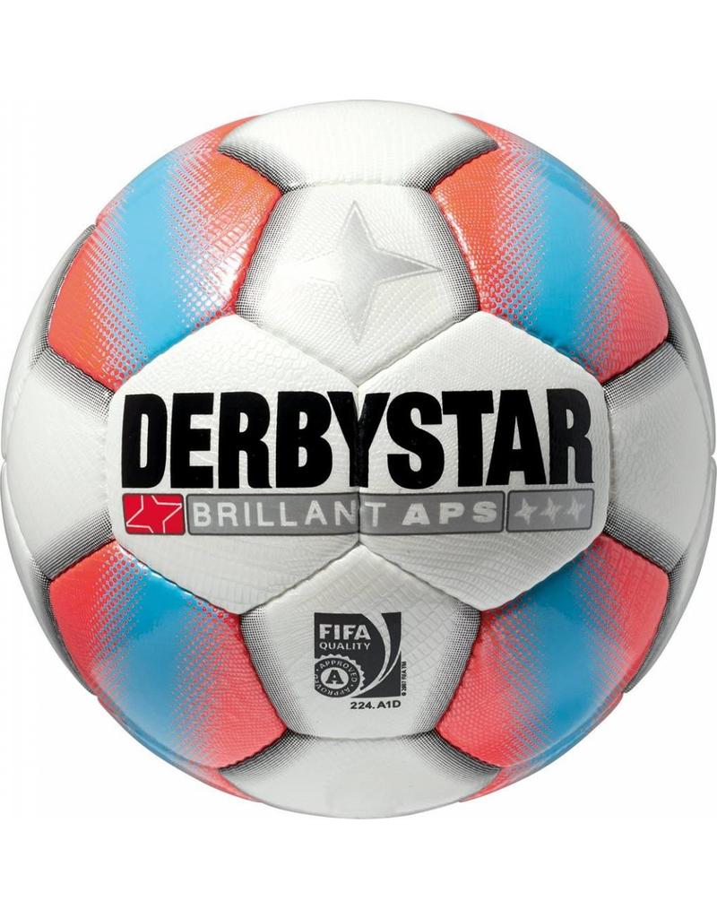 Derbystar Brillant S-Light weiss rot orange Jugendball Trainingsball Kinder NEU 