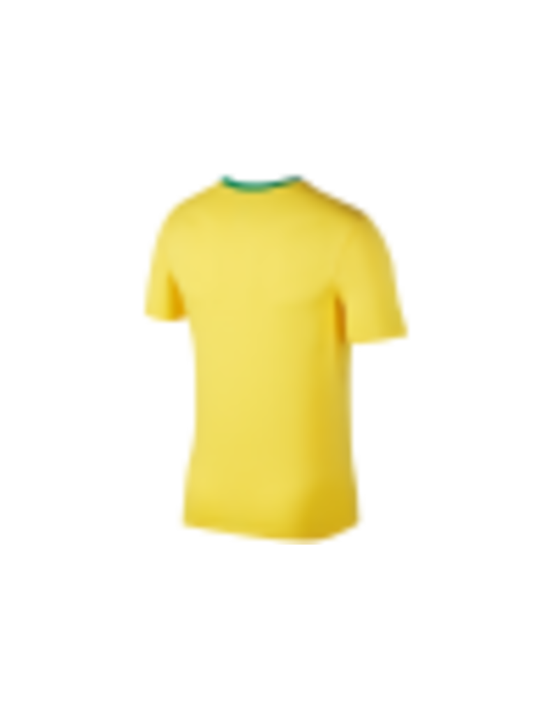 Nike Nike – Football Brazil – T-Shirt mit Wappen in Gelb,