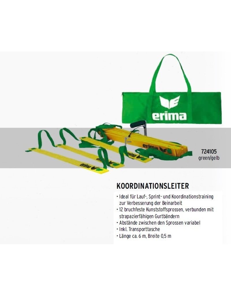 Erima  Koordinationsleiter green/gelb
