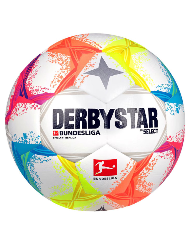 Derbystar Bundesliga Brillant Replica v22 Trainingsball Weiss