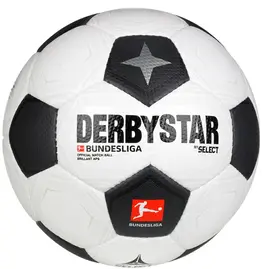 DERBYSTAR DERBYSTAR Bundesliga Brillant APS Classic Fußball 2023/24 weiß/schwarz/grau 5
