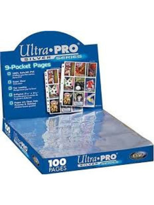Ultra Pro Ultra PRO Silver Series 9-Pocket Page - per vel