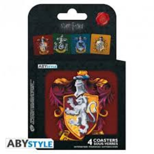 Harry Potter Houses Coaster Set Onderzetters Harry Potter Houses Coaster Set Onderzetters