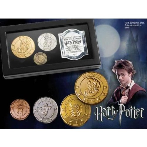 The Noble Collection Harry Potter Gringotts Bank Coin Collection Noble