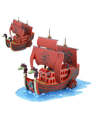 Bandai One Piece Model Kit Grand Ship Kuja Pirates Ship (Bouwpakket) Bandai