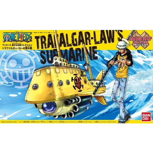 Bandai One Piece Model Kit Grand Ship Trafalgar Law Submarine (Bouwpakket) Bandai