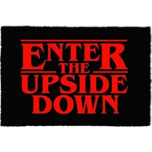 Stranger Things Enter The Upside Down Doormat 60x40 PVC met Kokosvezels Stranger Things Enter The Upside Down Doormat 60x40 PVC met Kokosvezels