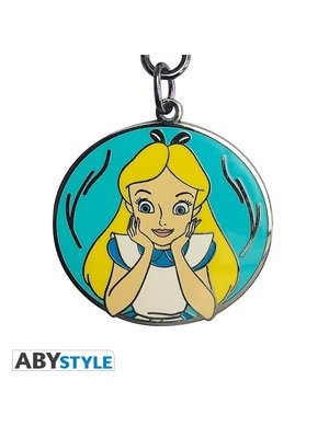 Abystyle Disney Alice Metal Keychain