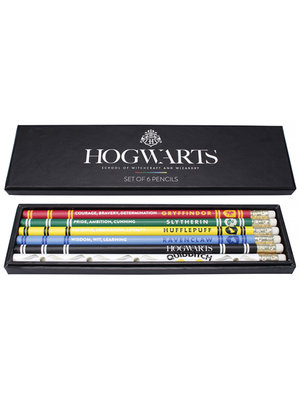 Harry Potter Set of 6 Pencils House Pride