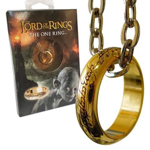 The Noble Collection Lord of the Rings The One Ring Necklace Noble Collection