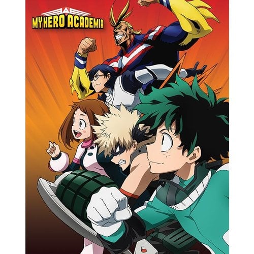 Hole in the Wall My Hero Academia Heroes to Action Mini Poster 40x50