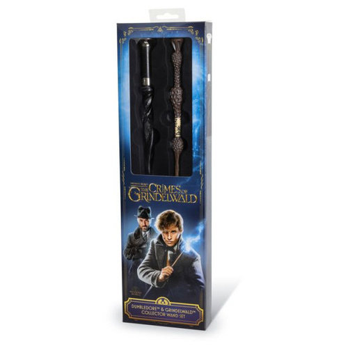 Fantastic Beasts Dumbledore + Grindelwald Wand Set Noble Collection Fantastic Beasts Dumbledore + Grindelwald Wand Set Noble Collection