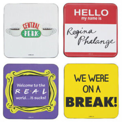 Friends Quotes Coasters (set of 4) Onderzetters Friends Quotes Coasters (set of 4) Onderzetters