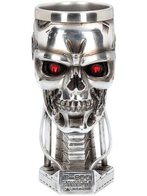 Nemesis Terminator II Calice Head Goblet 17cm Nemisis Now