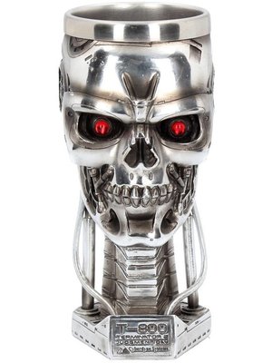 Nemesis Terminator II Calice Head Goblet 17cm Nemisis Now