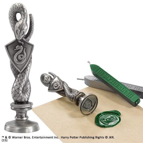 The Noble Collection Harry Potter Slytherin Wax Seal Noble Collection The Noble Collection Harry Potter Slytherin Wax Seal Noble Collection
