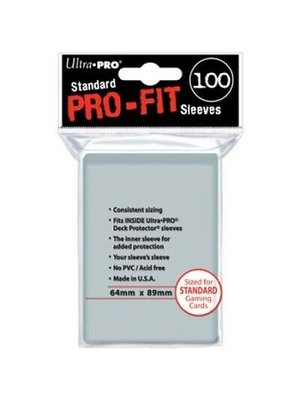 Ultra Pro Deck Protector Sleeves Pro Fit Clear Standaard C100