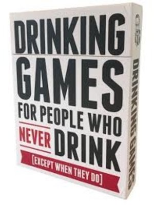 DSS Games Drinking Games For People Who Never Drink (except when they do) Cardgame