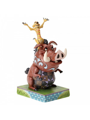 Disney Traditions Carefree Cohorts (Timon and Pumbaa Figurine)