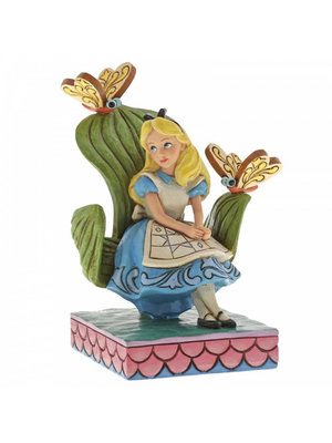 Disney Traditions Curiouser and Curiouser (Alice in Wonderland Figurine)