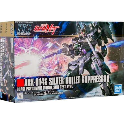 Gundam ARX-014S Silver Bullet Surpressor 1:144 Model Kit Gundam ARX-014S Silver Bullet Surpressor 1:144 Model Kit