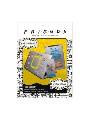 Pyramid Friends Tech Stickers Set van 25 Stickers