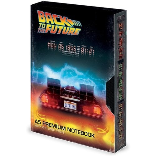 Pyramid Back To The Future VHS Great Scott Notebook A5 Premium