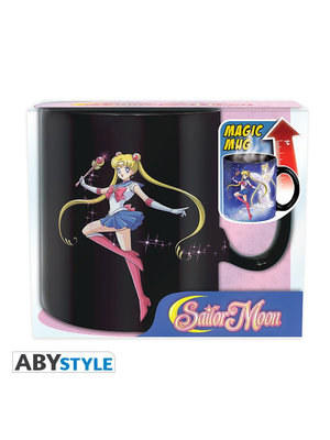 Abystyle Sailor Moon Sailor & Chibi Heat Change Mug 460ml