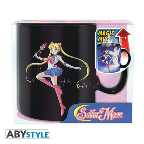 Abystyle Sailor Moon Sailor & Chibi Heat Change Mug 460ml