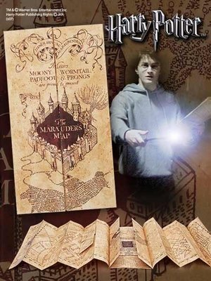 The Noble Collection Harry Potter Marauders Map Noble Collection