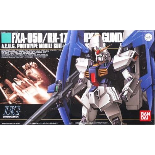 Bandai Gundam HGUC FXA-05D/RX178 Super Gundam 1/144 Model Kit