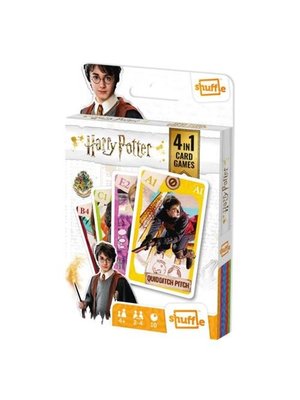 Cartamundi Harry Potter - 4 in 1 - Speelkaarten (Kwartet, memo, snap, actie spel)