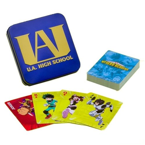 Paladone My Hero Academia Playing Cards Tin