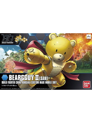 Bandai Gundam HGBF 1/144 Beargguy III  Model Kit 13cm 005