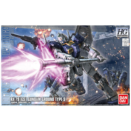 Bandai Gundam HG RX-79 GS Gundam Ground Type S Scale 1:144 Model Kit Bandai Gundam HG RX-79 GS Gundam Ground Type S Scale 1:144 Model Kit