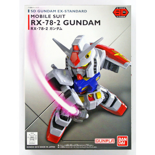 Bandai Gundam SD EX-Standard 001 RX-78-2 Gundam Model Kit