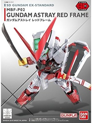 Bandai Gundam SD Gundam  Ex-Standard 007 Gundam Astray Red Frame Model Kit