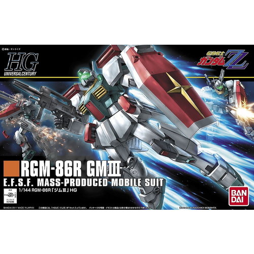 Gundam HGUC RGM-86R GM III 1/144 Model Kit