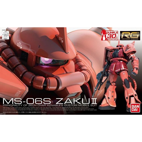Gundam Model Kit RG MS-06S Zaku II Gundam Model Kit RG MS-06S Zaku II