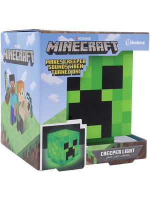 Paladone Minecraft Creeper Light with Sound Battery Powered