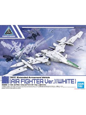 Bandai Gundam 30MM 1/144 EVA Vehicle Air Fighter White Model Kit