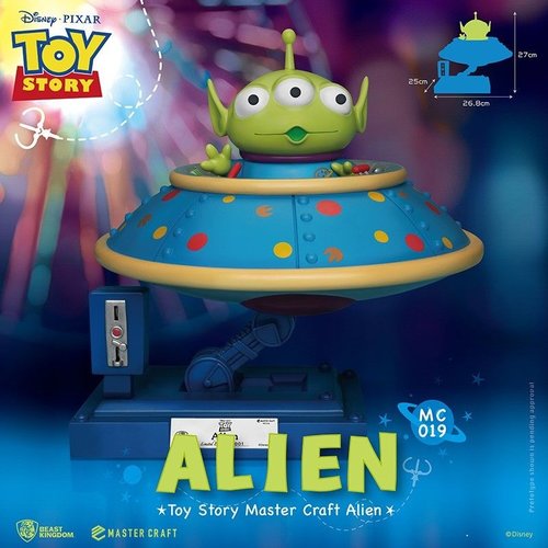 Beast Kingdom Disney Toy Story Alien Statue Master Craft 26cm Beast Kingdom