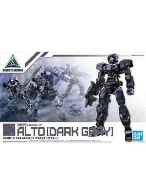 Bandai Gundam 30MM 1/144 eEXM17 Alto Dark Gray Model Kit 09