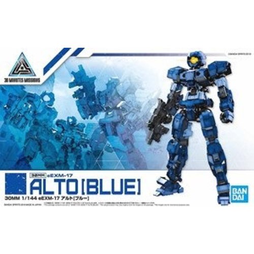 Bandai Gundam 30MM 1/144 eEXM17 Alto Blue Model Kit 03