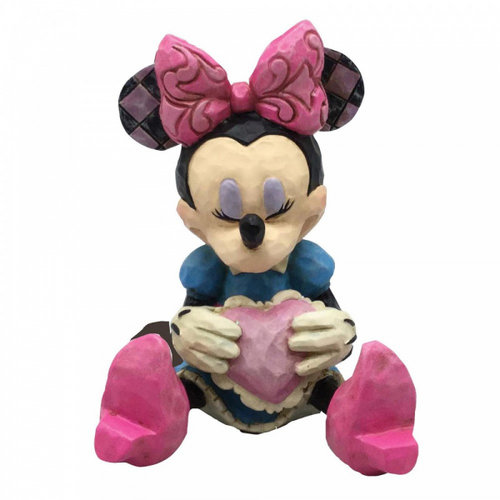 Disney Traditions Disney Traditions Minnie Mouse with Heart Mini Figurine