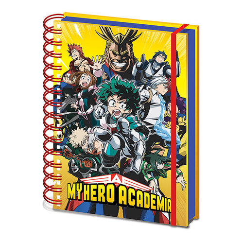 My Hero Academia Characters Notebook A5