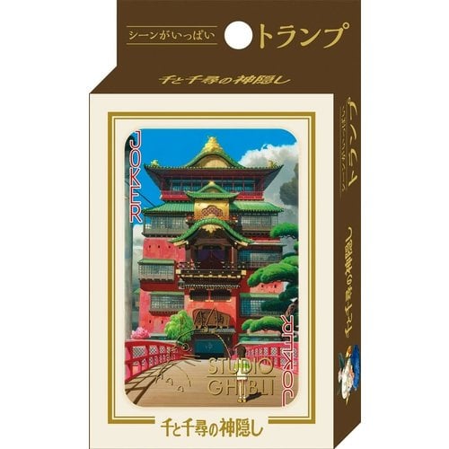 Benelic Studio Ghibli Spirited Away Playing Cards (54 cards)